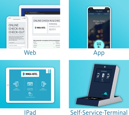 hotelbird - Lösungen - Web - App - IPad - Self-Service-Terminal